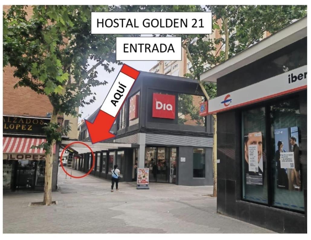Hostal Golden 21*** Madri Exterior foto